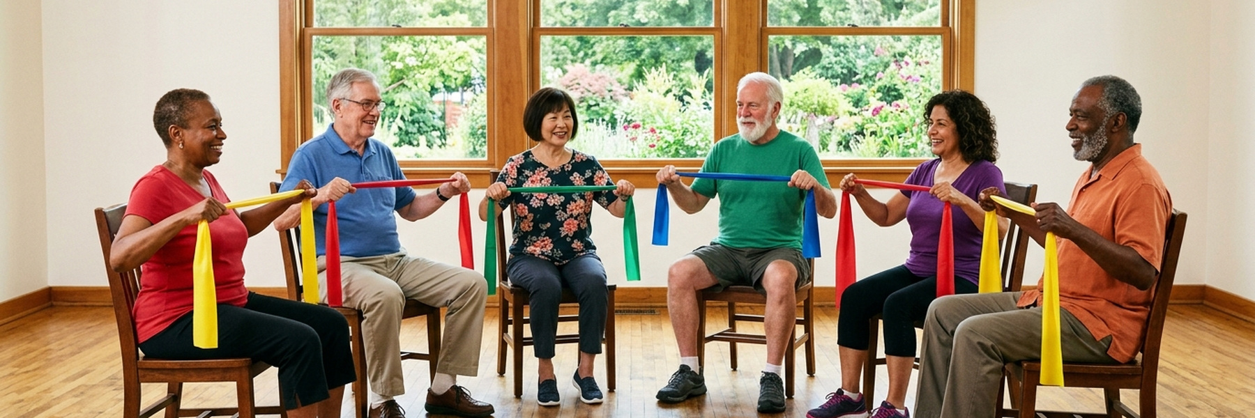 Chair Yoga Tuesdays @ 5:30 PM