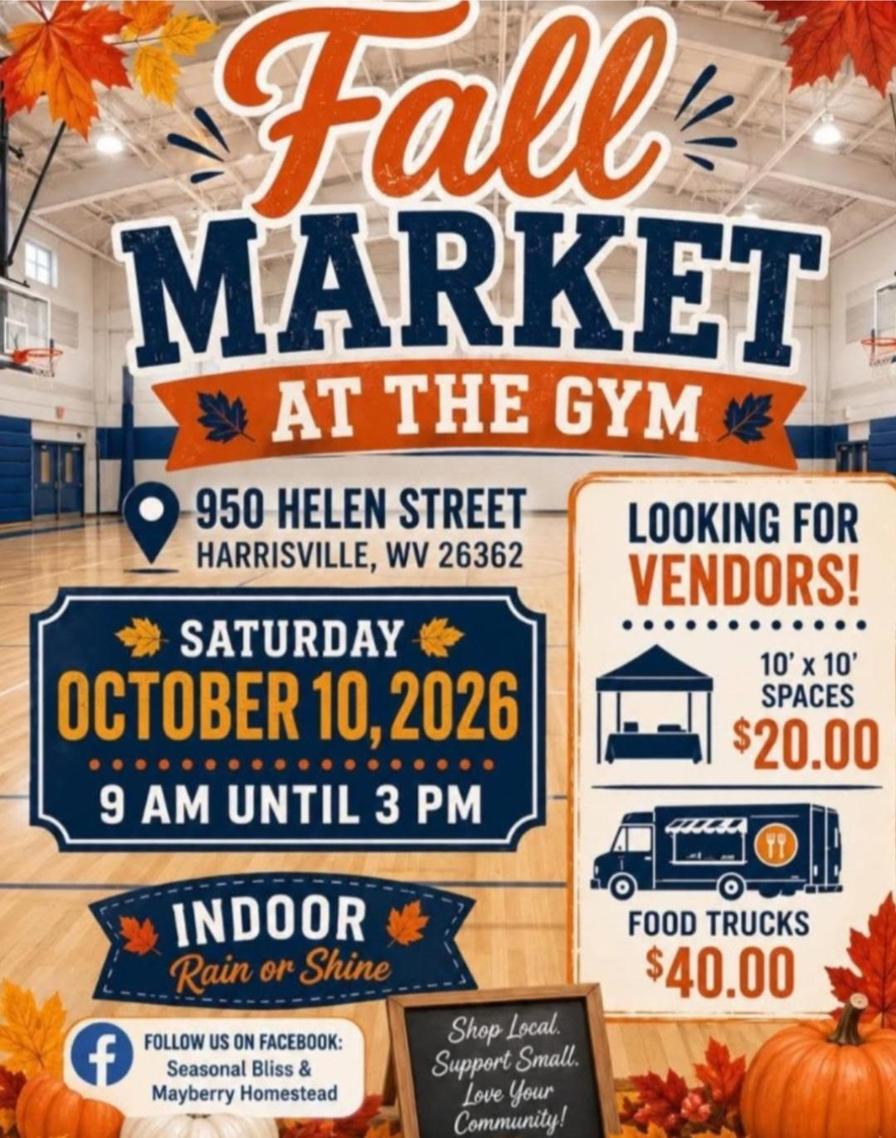 Fall Market at the gym