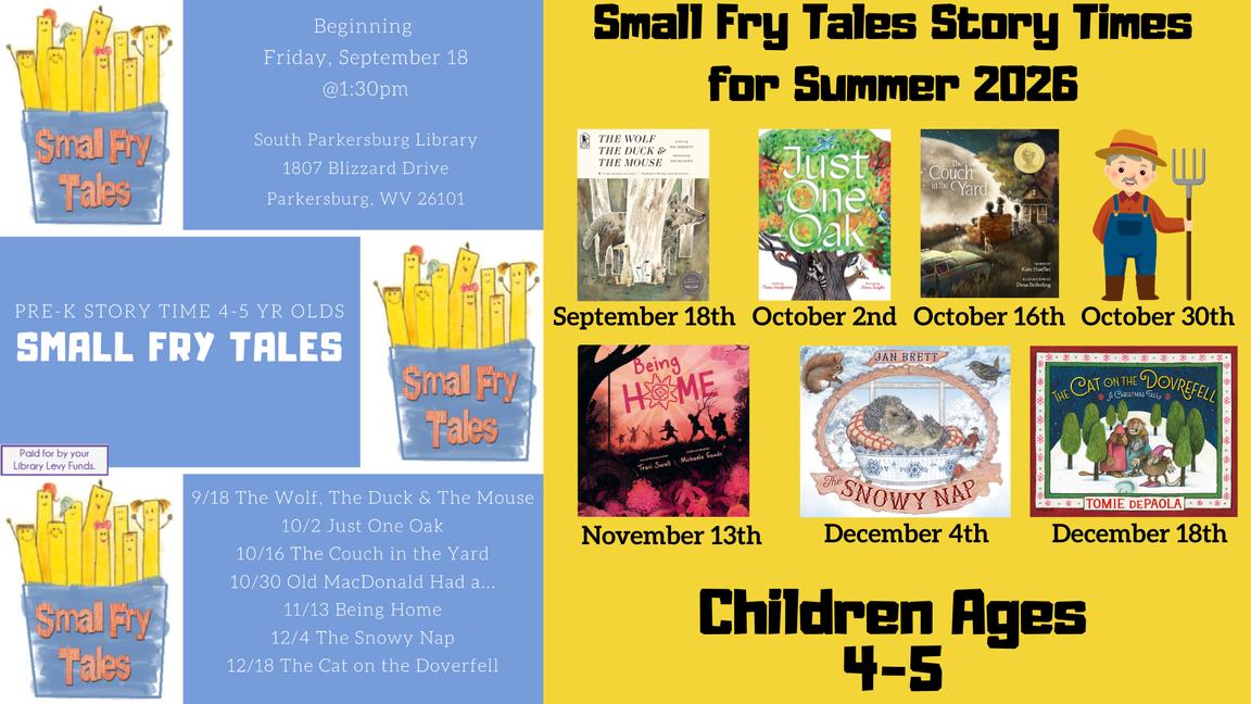 Small Fry Tales (South Parkersburg Library)