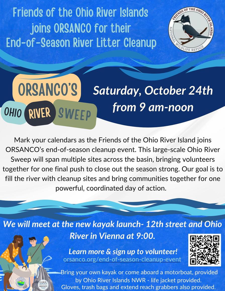 Ohio River Islands & Orsanco's Ohio River Sweep