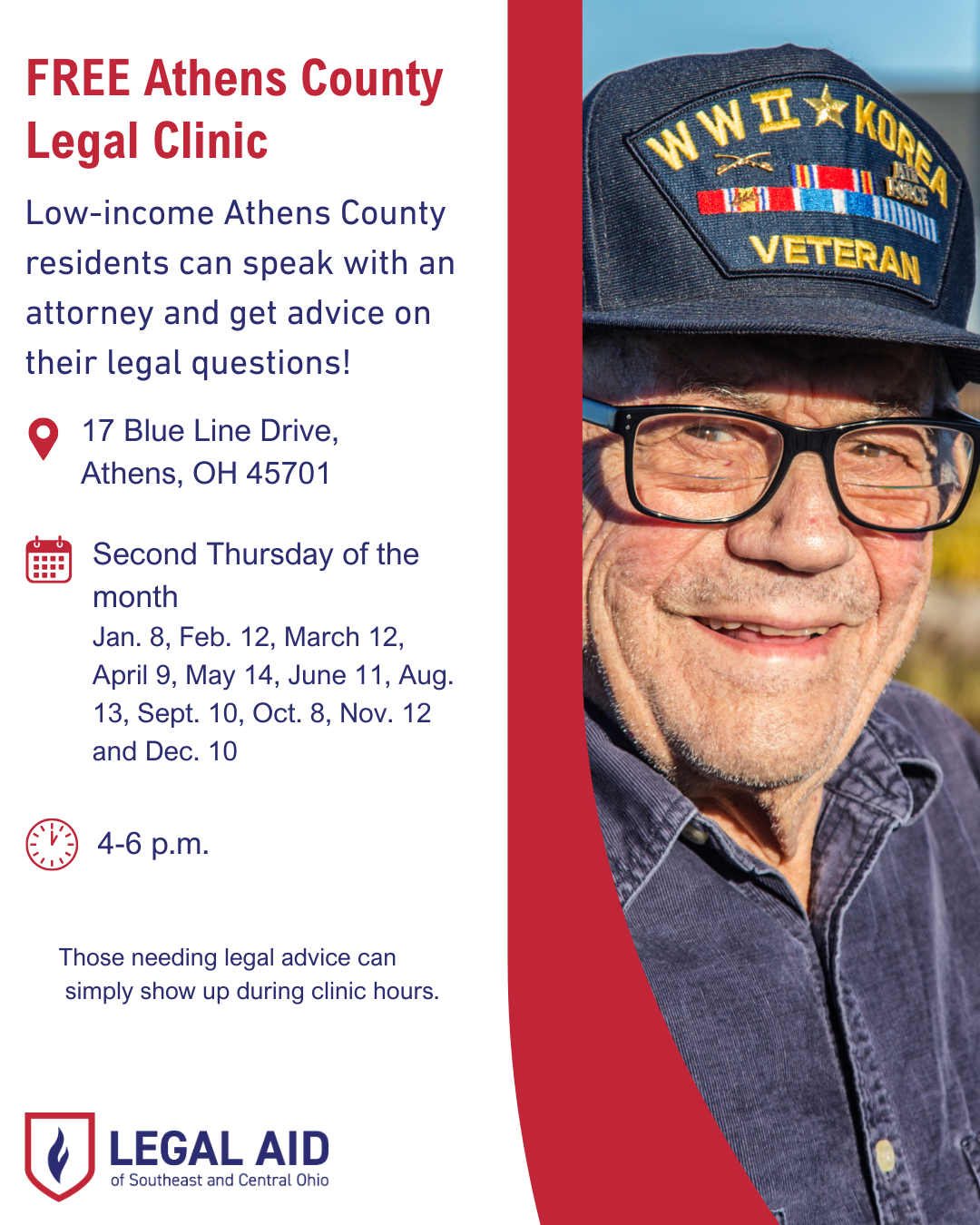 Monthly Free Legal Clinic