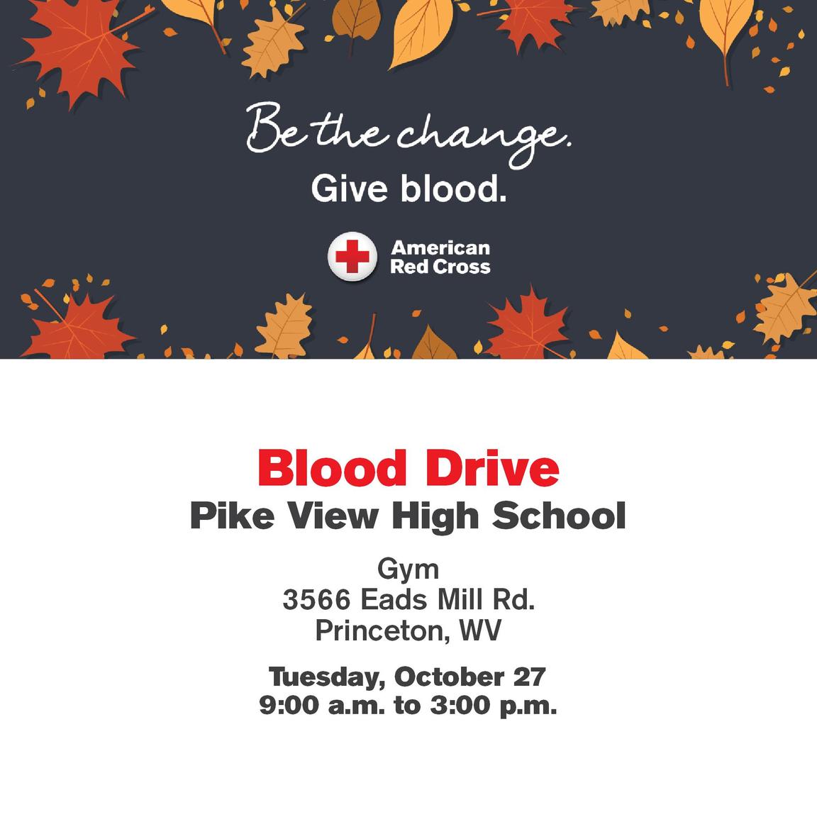 American Red Cross Blood Drive